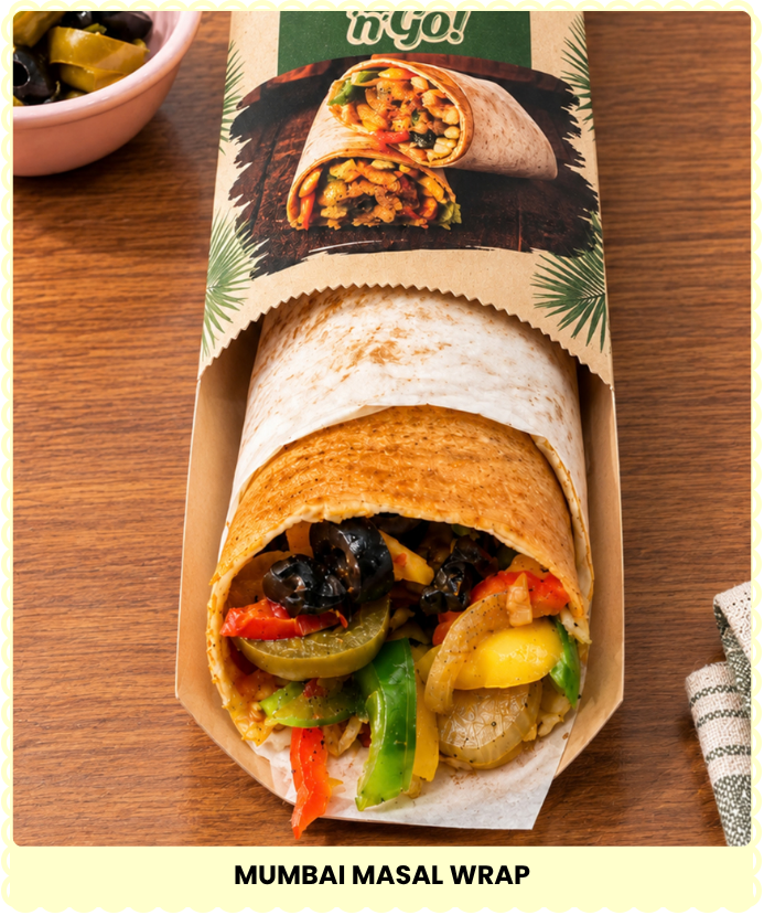 Mumbai Masal wrap